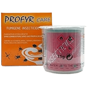 Fumigene insecticide PROFYR CARE 15g - Mon Habitat Sain